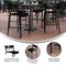 Flash Furniture Black All-Weather Steel Bar Stool, 4PK 4-XU-CH-10318-B-BK-GG - alternate 9